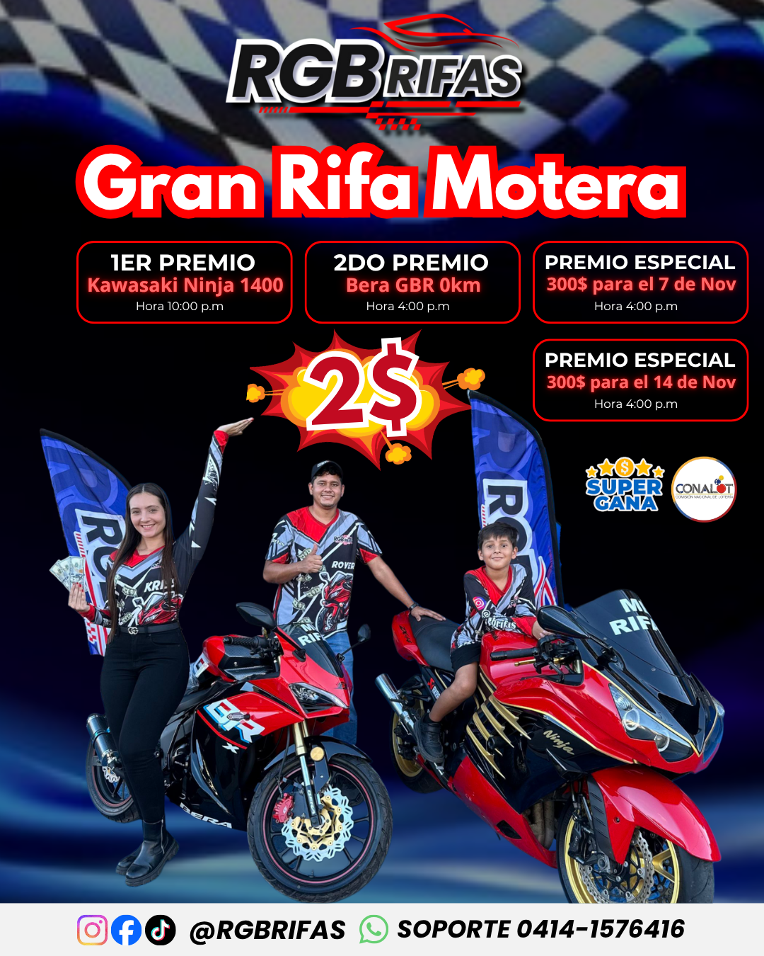 Premio del sorteo